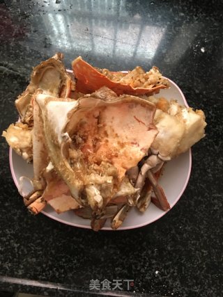 爆炒梭子蟹的做法步骤：4