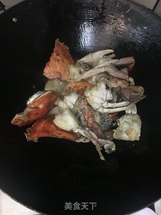 爆炒梭子蟹的做法步骤：7
