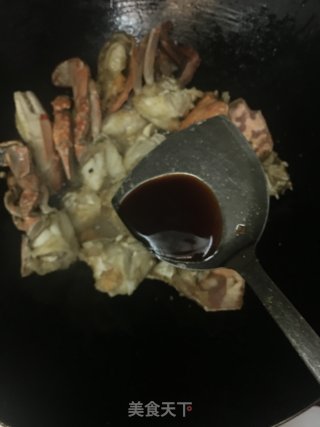 爆炒梭子蟹的做法步骤：8