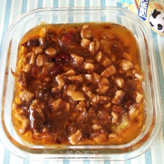 肉丁酱的做法步骤：6