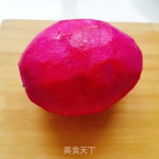 火龙果酸奶杯的做法步骤：2