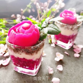 火龙果酸奶杯的做法步骤：12