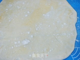 香掉渣糖油酥饼的做法步骤：16