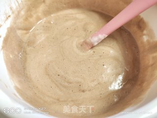 可可戚风蛋糕卷的做法步骤：5