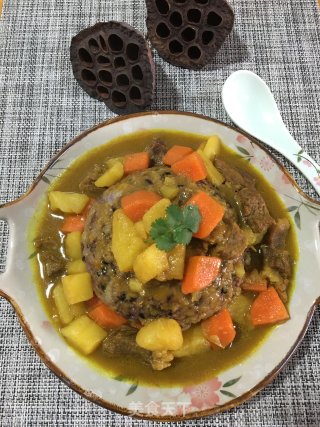 咖啡牛肉土豆盖浇饭的做法步骤：10