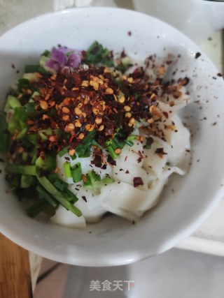 油泼手擀面+金针菇汤面的做法步骤：16