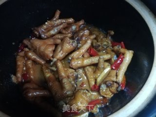 红烧鸡爪的做法步骤：9