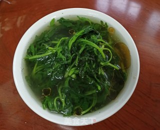 麻油菊叶汤的做法步骤：8