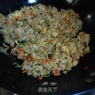 什锦炒饭的做法步骤：6