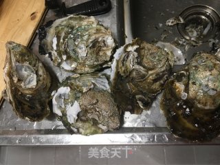 香烤蒜茸生蚝的做法步骤：2