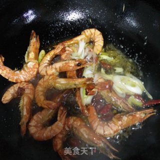 油焖黑虎虾的做法步骤：8