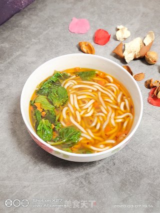 菠菜酸辣土豆粉的做法步骤：7