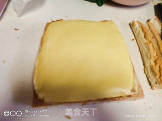 沙拉夹层豆浆蛋糕的做法步骤：12