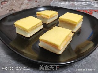 沙拉夹层豆浆蛋糕的做法步骤：14