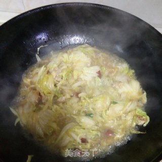 五花肉炒白菜的做法步骤：6