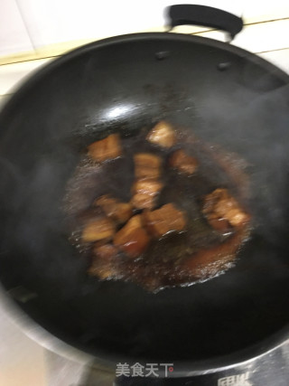 五花肉烧千张结的做法步骤：1