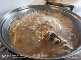 咸鱼青菜面的做法步骤：3