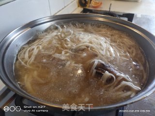 咸鱼青菜面的做法步骤：4