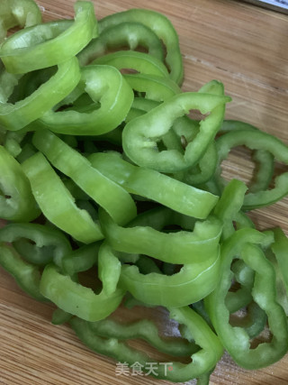 青椒土豆丝的做法步骤：3