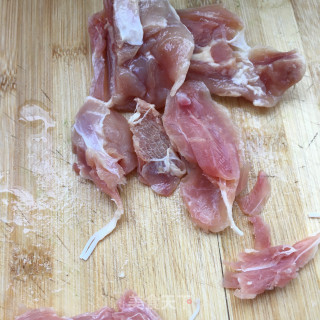 腊兔肉炒笋尖的做法步骤：3