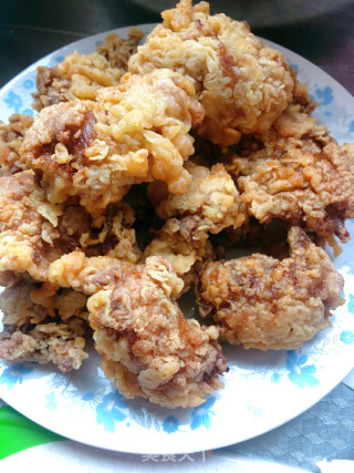 香酥炸鸡块的做法步骤：7