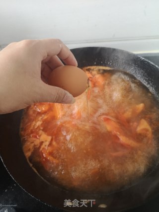 快手西红柿蛋花汤的做法步骤：4