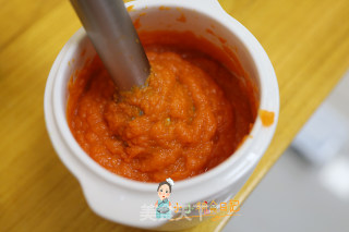 9个月以上辅食胡萝卜肉松吐司的做法步骤：2