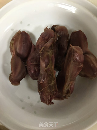 咸鸭肫的做法步骤：4