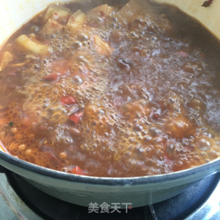 剁椒烧肉炖土豆的做法步骤：8