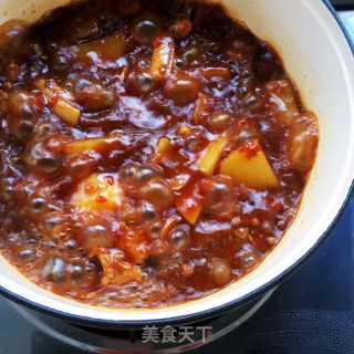 剁椒烧肉炖土豆的做法步骤：11