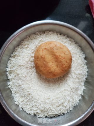 黑芝麻馅红薯饼的做法步骤：5