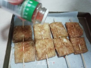 蒜蓉烤油豆腐的做法步骤：5