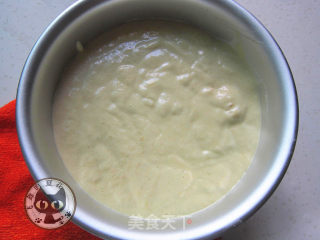 菠菜蒸蛋糕的做法步骤：6
