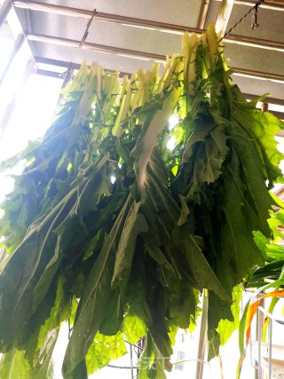 自制梅干菜（湖南黑腌菜）的做法步骤：2