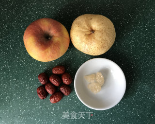 苹果梨子汤的做法步骤：1