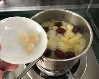 苹果梨子汤的做法步骤：7