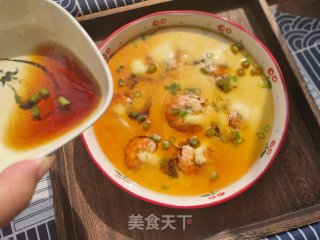 海鲜蒸蛋的做法步骤：12