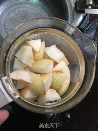 蜜梨无花果煲水的做法步骤：3