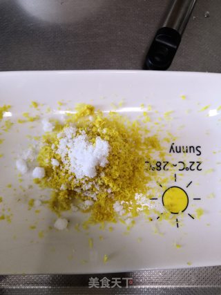 柠檬磅蛋糕的做法步骤：2