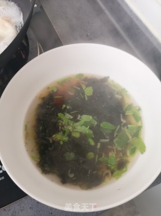 快手手工馄饨汤的做法步骤：10