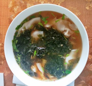 快手手工馄饨汤的做法步骤：11