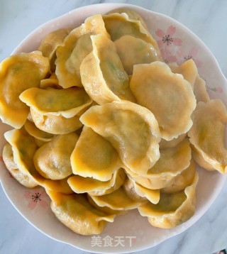 胡萝卜面饺子的做法步骤：6