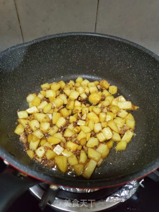 肉末炒土豆丁的做法步骤：8