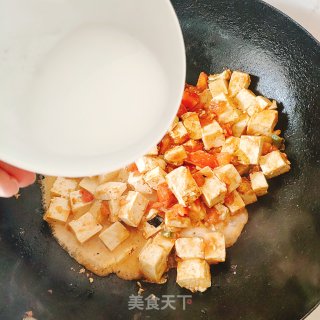 西红柿烧豆腐的做法步骤：5