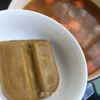 咖喱土豆煮虾仁的做法步骤：9