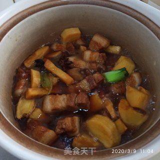 春笋红烧肉的做法步骤：5