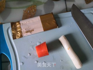 宝宝辅食-山药胡萝卜碎面条的做法步骤：1