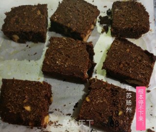 核桃巧克力布朗尼和焦糖饼干布朗尼的做法步骤：9