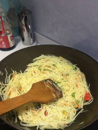 酸辣土豆丝的做法步骤：8