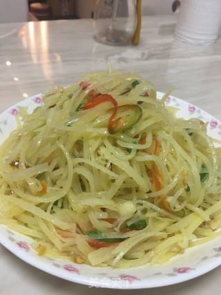酸辣土豆丝的做法步骤：10